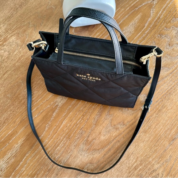 Kate Spade Quilted Black Tote - Picture 4 of 11